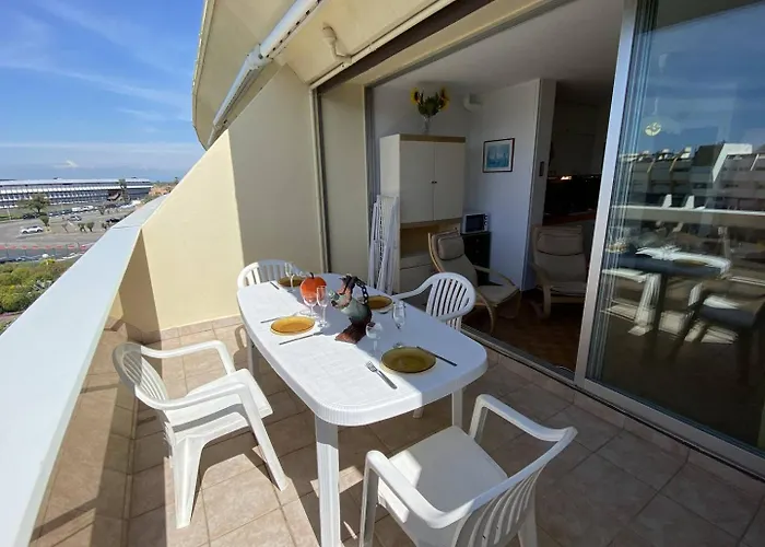 4 Personnes Cap D'agde Naturisme Cn060-028 아파트