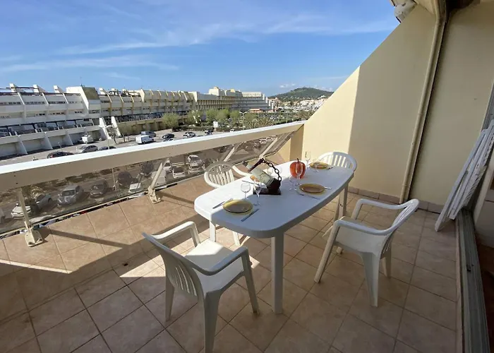 4 Personnes Cap D'agde Naturisme Cn060-028 아파트 *